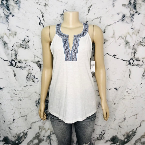 💜3/$25💜 GAP Aztec V-Neck Tank Top NEW